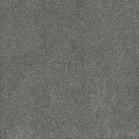 Textured Saxony Trackless Beauty Gray Carpet