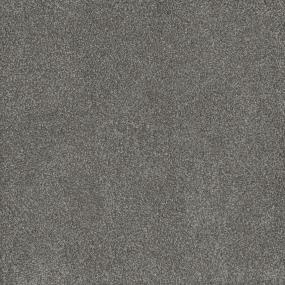 Textured Saxony Trackless Beauty Gray Carpet