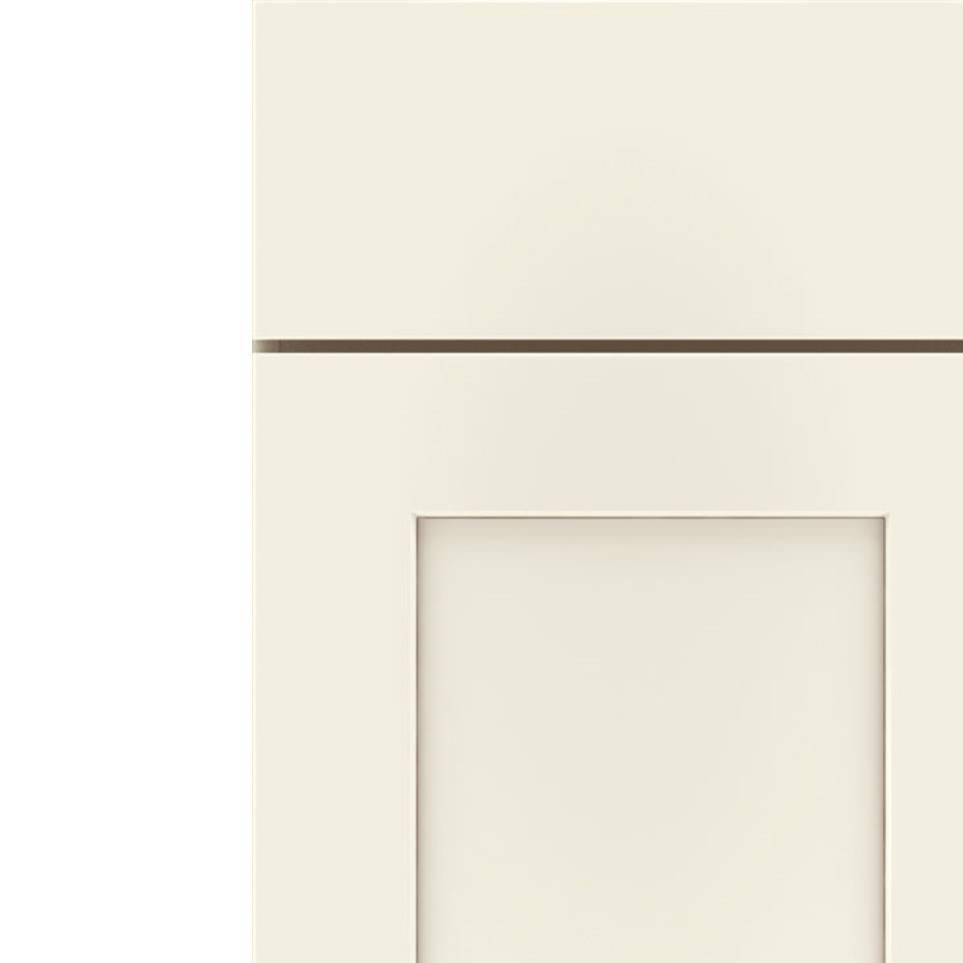 Square Coconut Amaretto Creme Glaze - Paint Square Cabinets