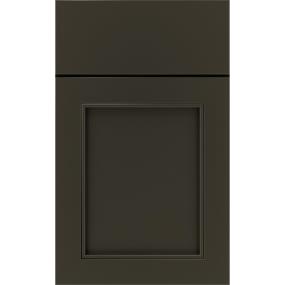 Square Forest Floor Dark Finish Square Cabinets