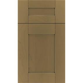 Square Frappe Black Glaze Glaze - Stain Square Cabinets