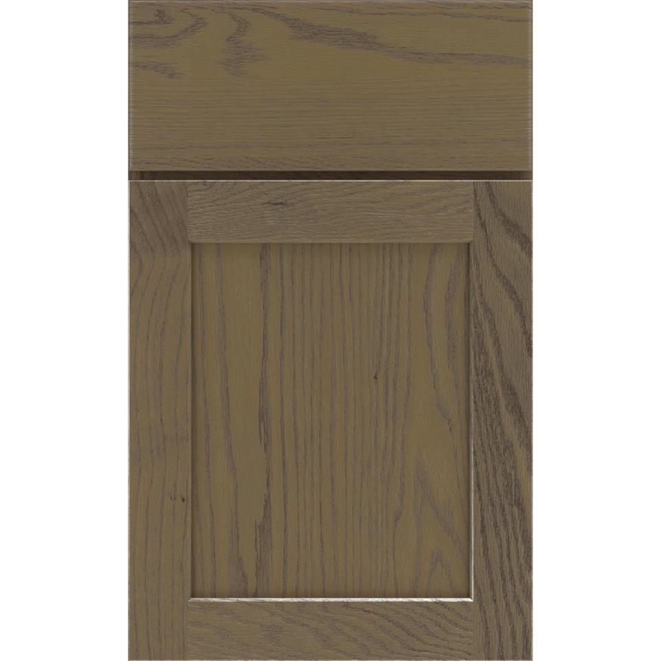 Square Morel Medium Finish Square Cabinets