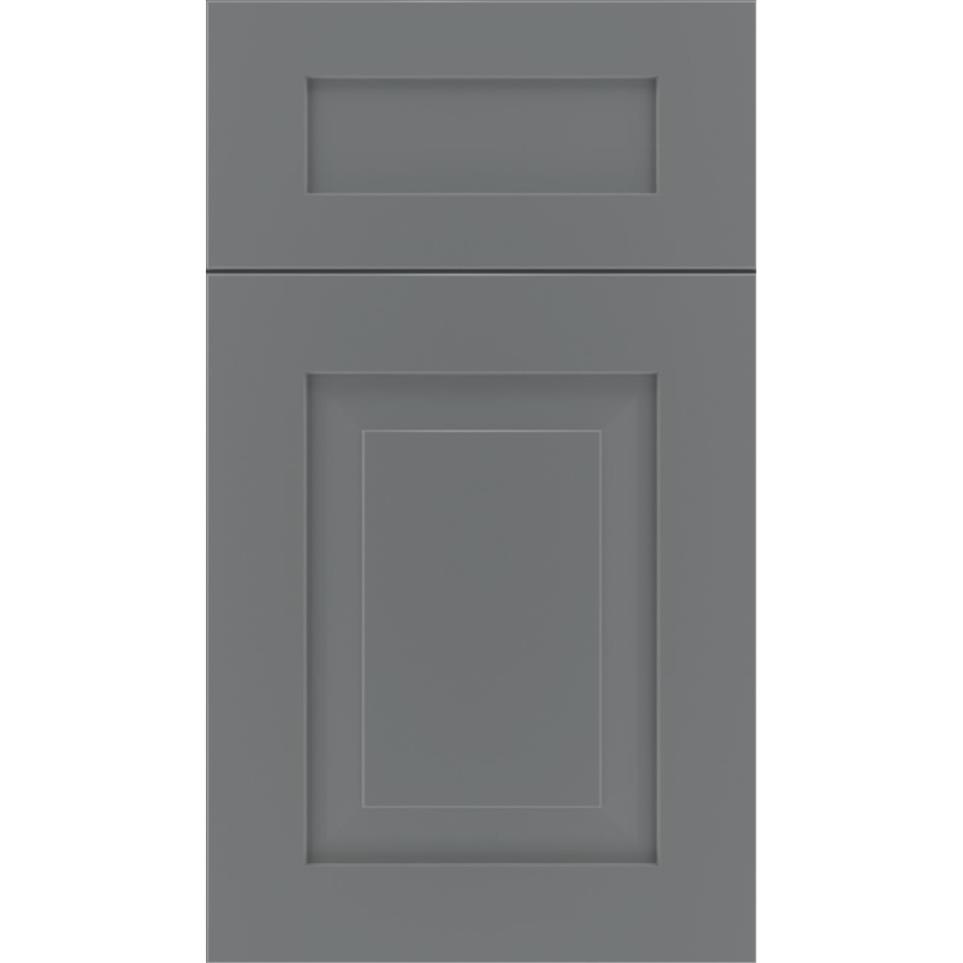 Square Cloudburst Paint - Grey Square Cabinets