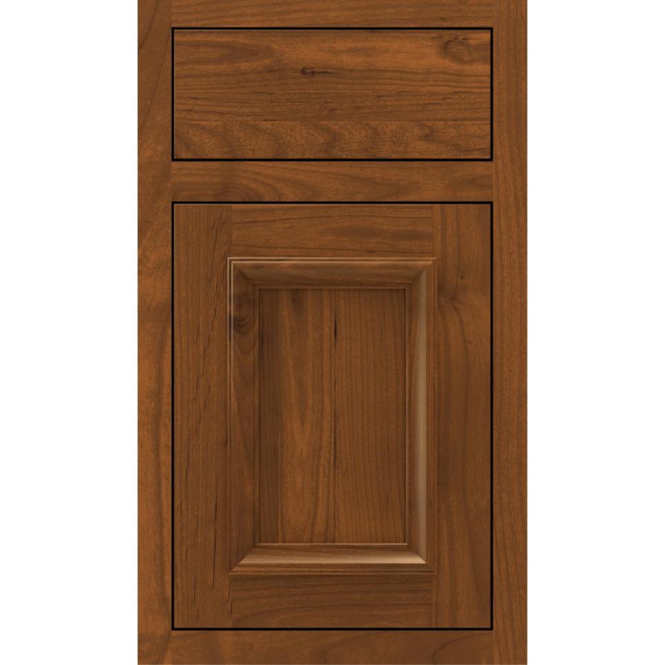 Square Suede Medium Finish Square Cabinets