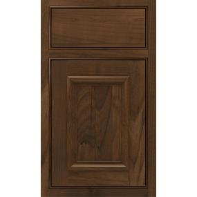 Square Beaded Mink Medium Finish Square Cabinets