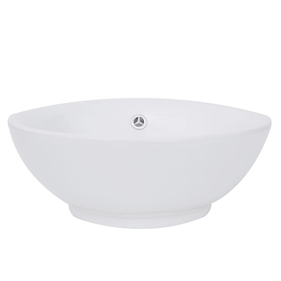 Bath White  Bathroom Sinks