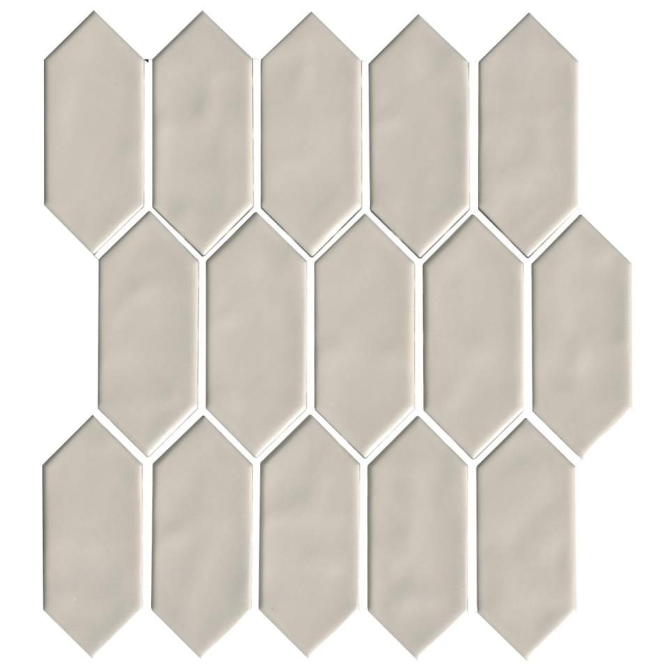 Mosaic Nordic Sand Glossy Beige/Tan Tile