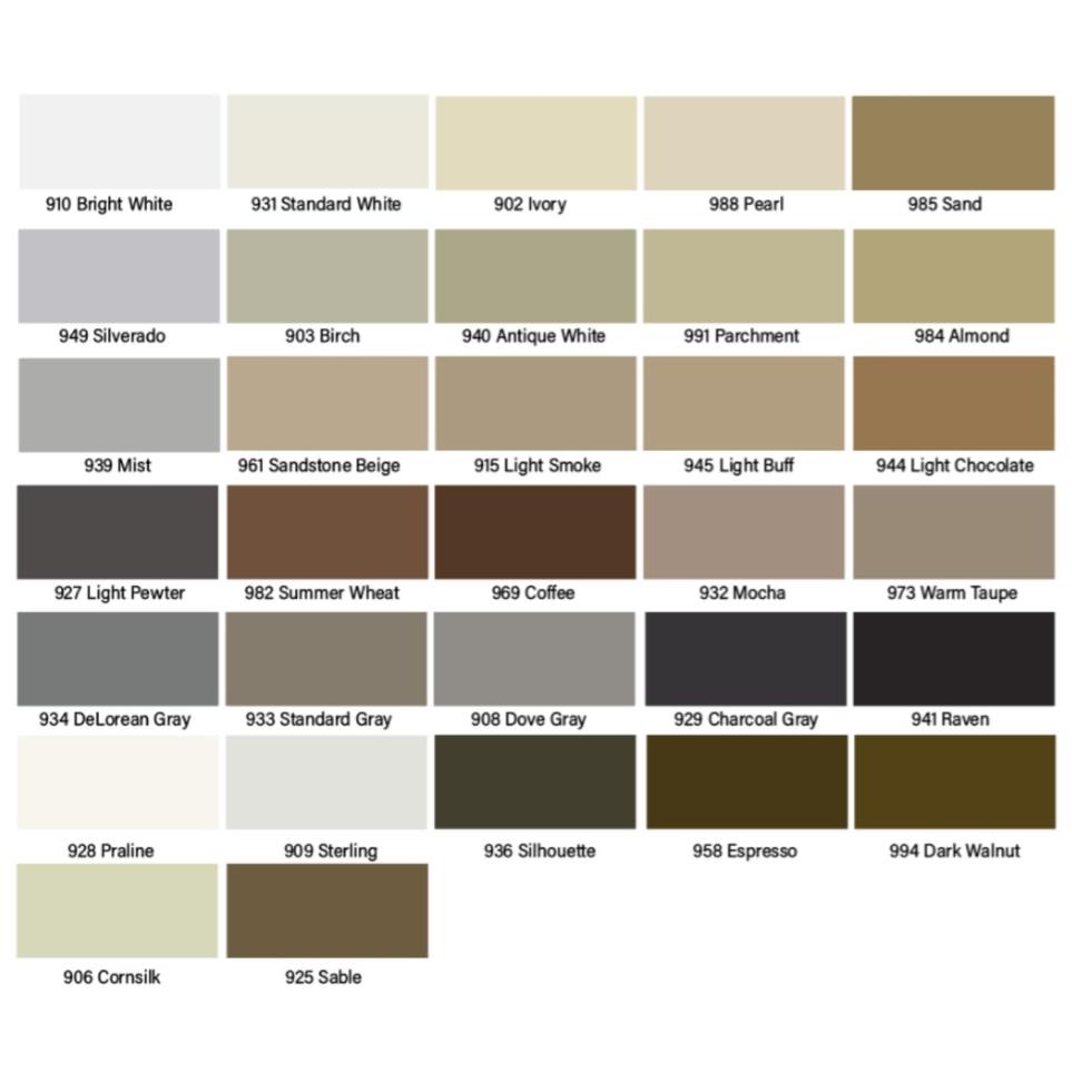 Sundries/Install Materials Light Smoke Gray Adhesives, Sealants, and Caulk