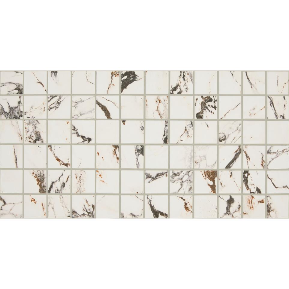 Mosaic Calacatta Aries Matte Beige/Tan Tile