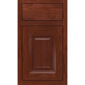 Inset Marsala Dark Finish Inset Cabinets