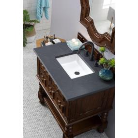 Base with Sink Top Aged Cognac Dark Finish Vanities