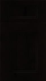5 Piece Espresso Black Glaze Glaze - Stain Cabinets