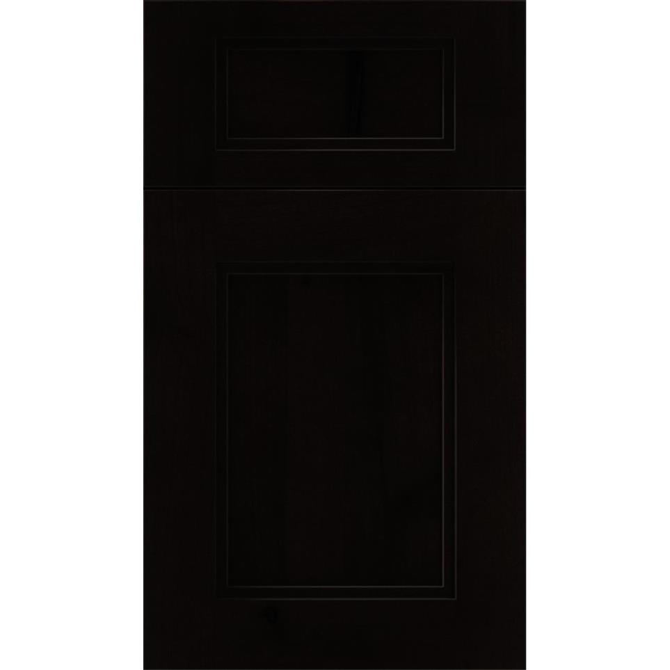5 Piece Espresso Black Glaze Glaze - Stain 5 Piece Cabinets