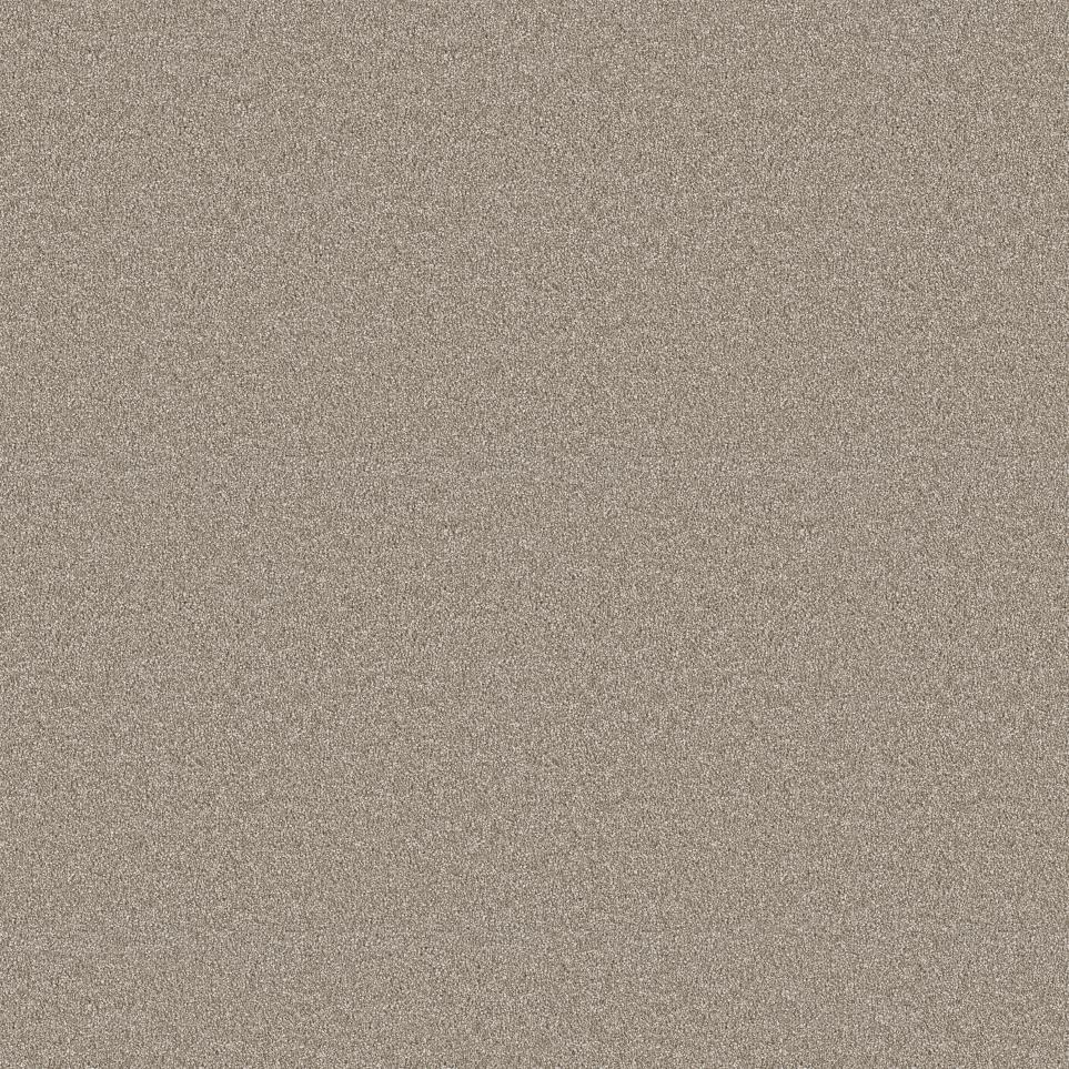 Plush Saxony English Tweed Brown Carpet
