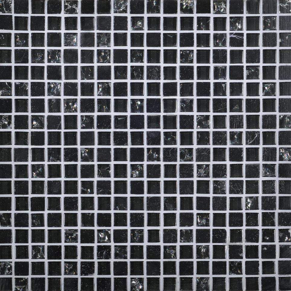 Mosaic Onyx Mixed Black Tile