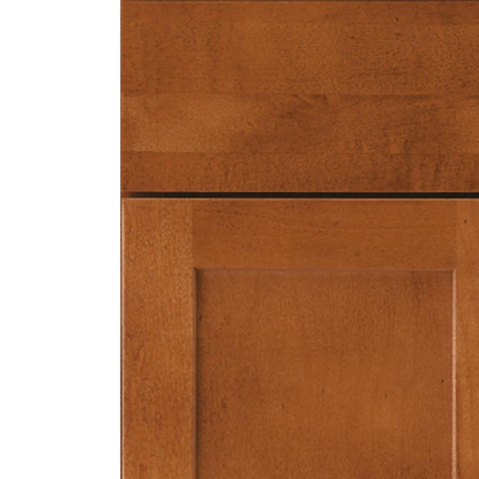 Square Toffee Medium Finish Square Cabinets