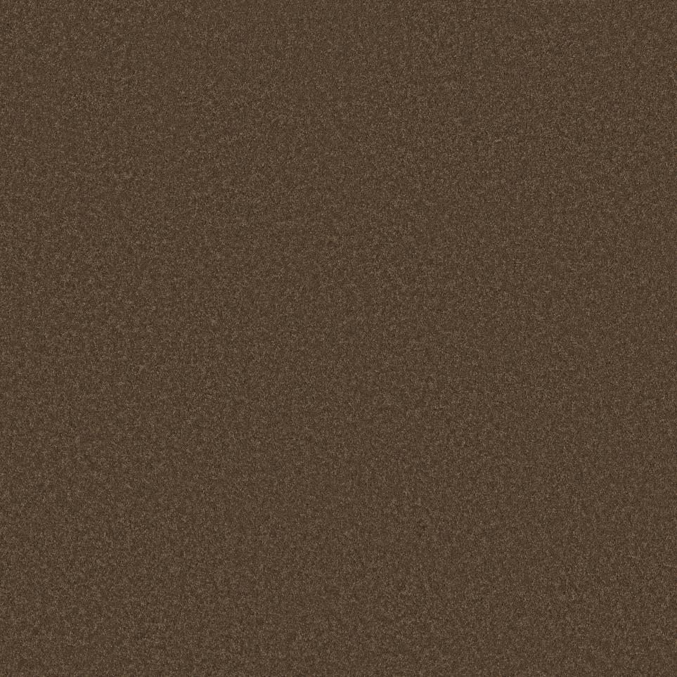 Textured Saxony Western Brown Carpet