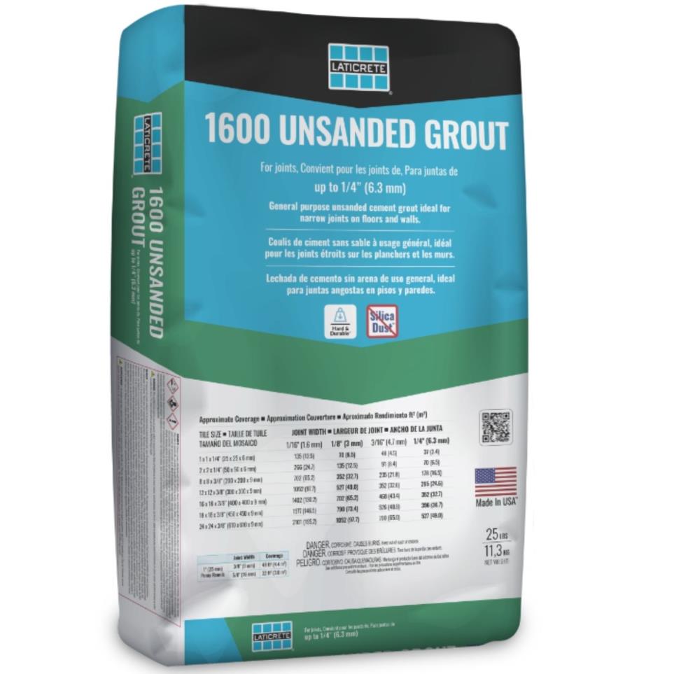 Sundries/Install Materials Bright White White Grout