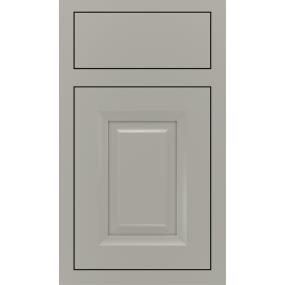 Square Stamped Concrete Paint - Grey Square Cabinets