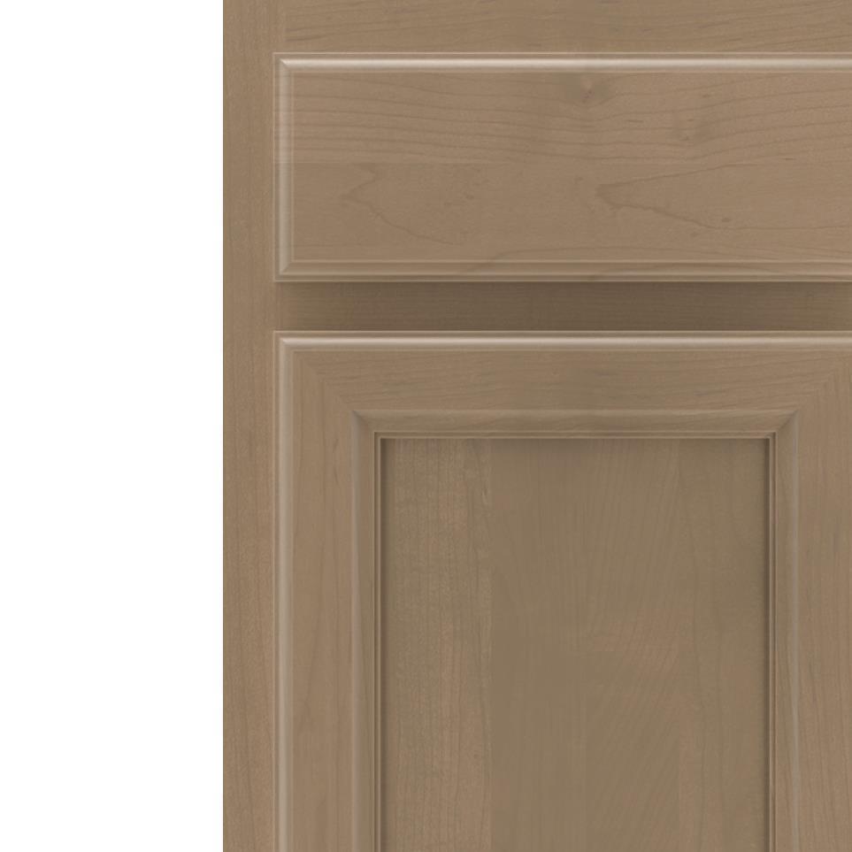 Square Morel Medium Finish Square Cabinets