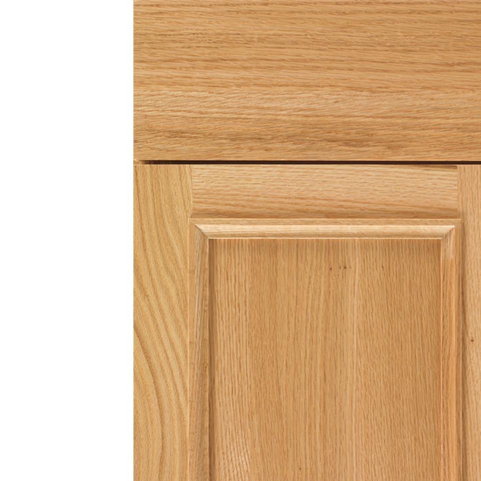 Square Natural Light Finish Square Cabinets