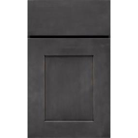 Square Storm Dark Finish Square Cabinets