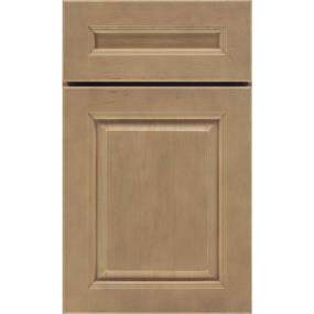 5 Piece Buckskin Medium Finish 5 Piece Cabinets