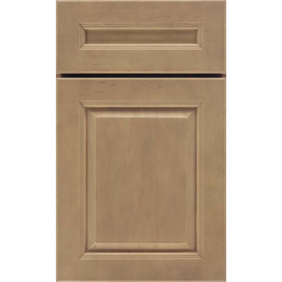 5 Piece Buckskin Medium Finish 5 Piece Cabinets
