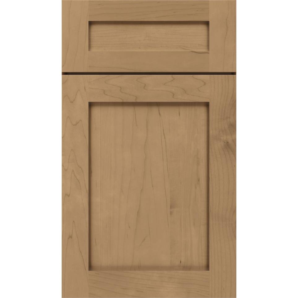 5 Piece Gunny Medium Finish 5 Piece Cabinets