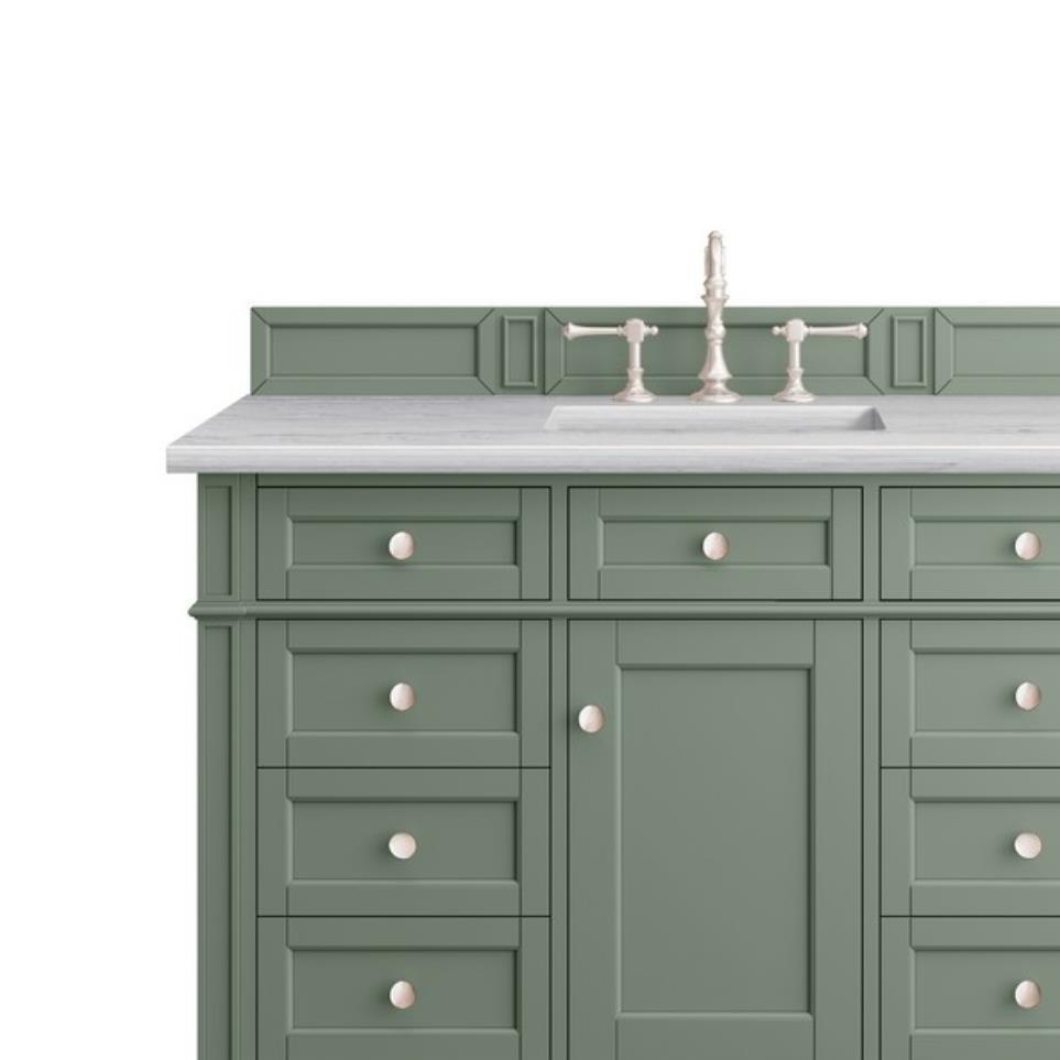 Base with Sink Top Smokey Celadon Green Vanities