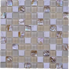 Mosaic Pearl Beach Beige/Tan Tile