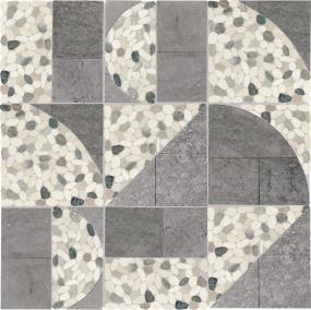 Mosaic Coal Honed Gray Tile