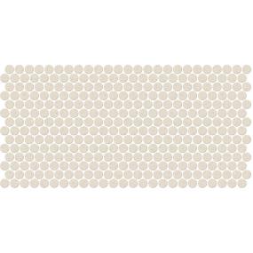 Mosaic Pepper White Matte White Tile