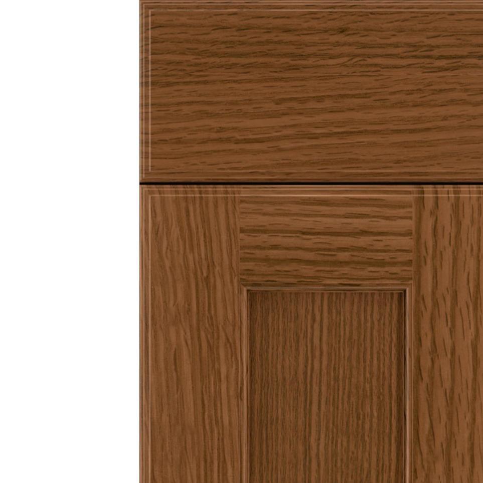 Square Sienna Medium Finish Square Cabinets