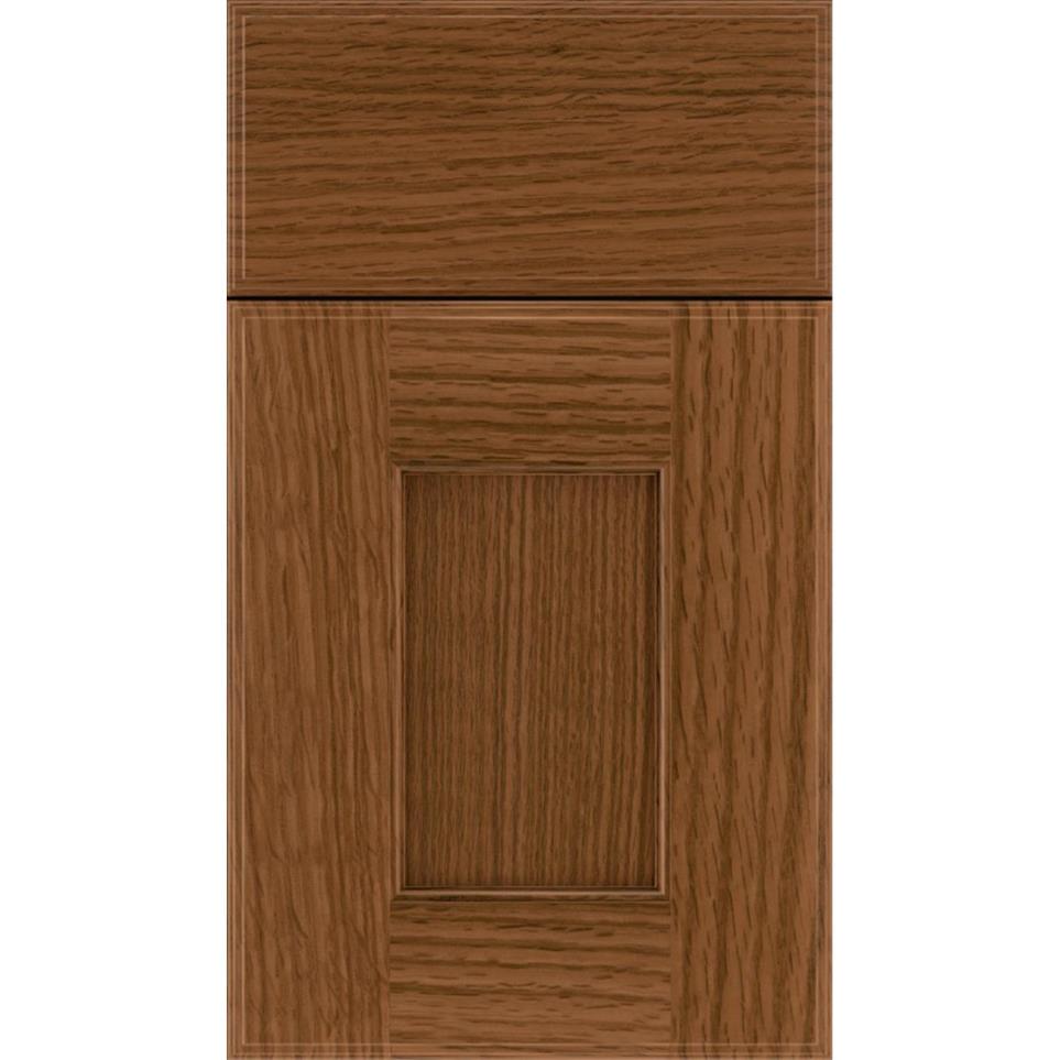 Square Sienna Medium Finish Square Cabinets