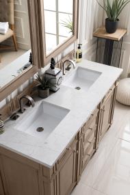 Base with Sink Top Whitewashed Walnut Light Finish Vanities