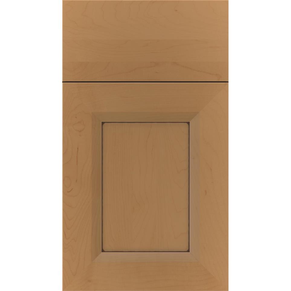 Square Tuscan Mocha Glaze Glaze - Stain Square Cabinets