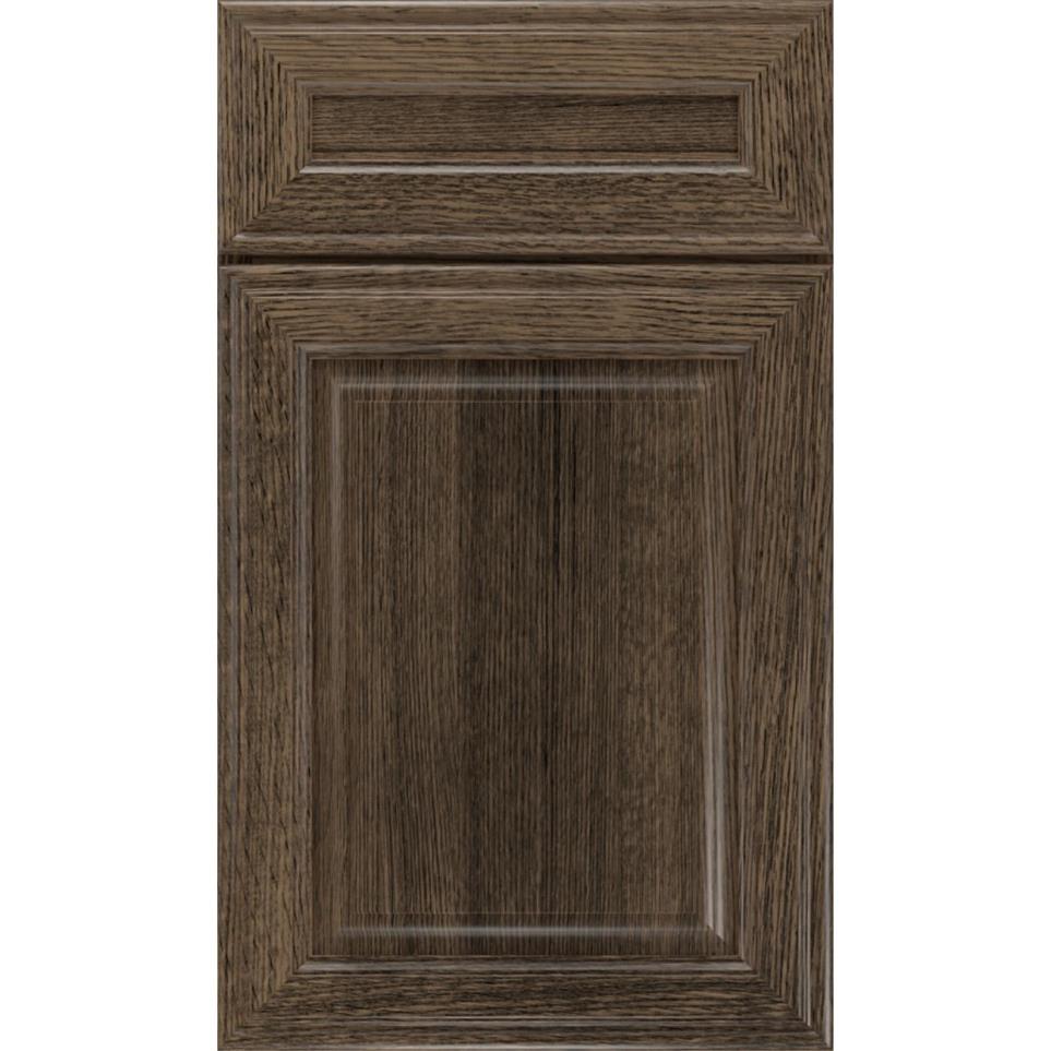 Square Gunny Relic Dark Finish Square Cabinets