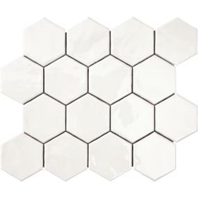 Mosaic Artic Glossy White Tile