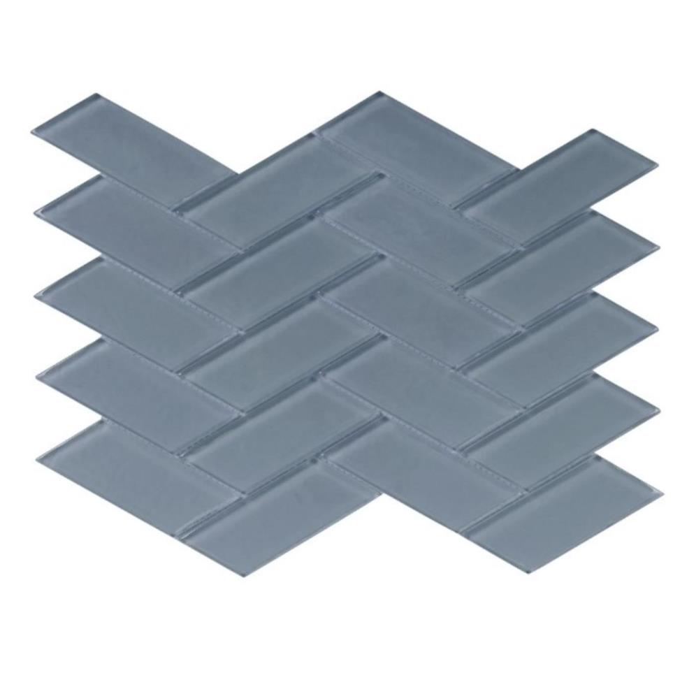 Mosaic Downpour Blue Tile