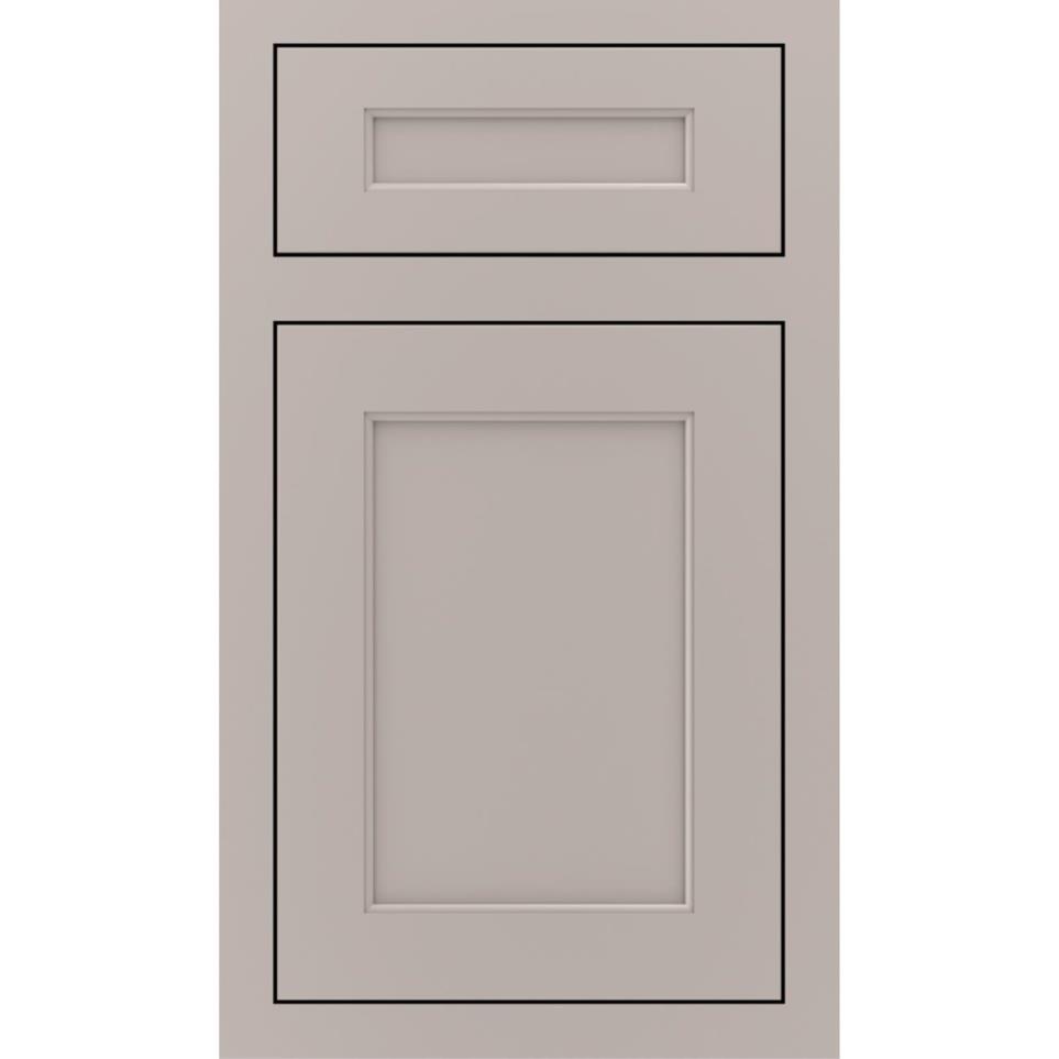 Inset Cloud Paint - Grey Inset Cabinets