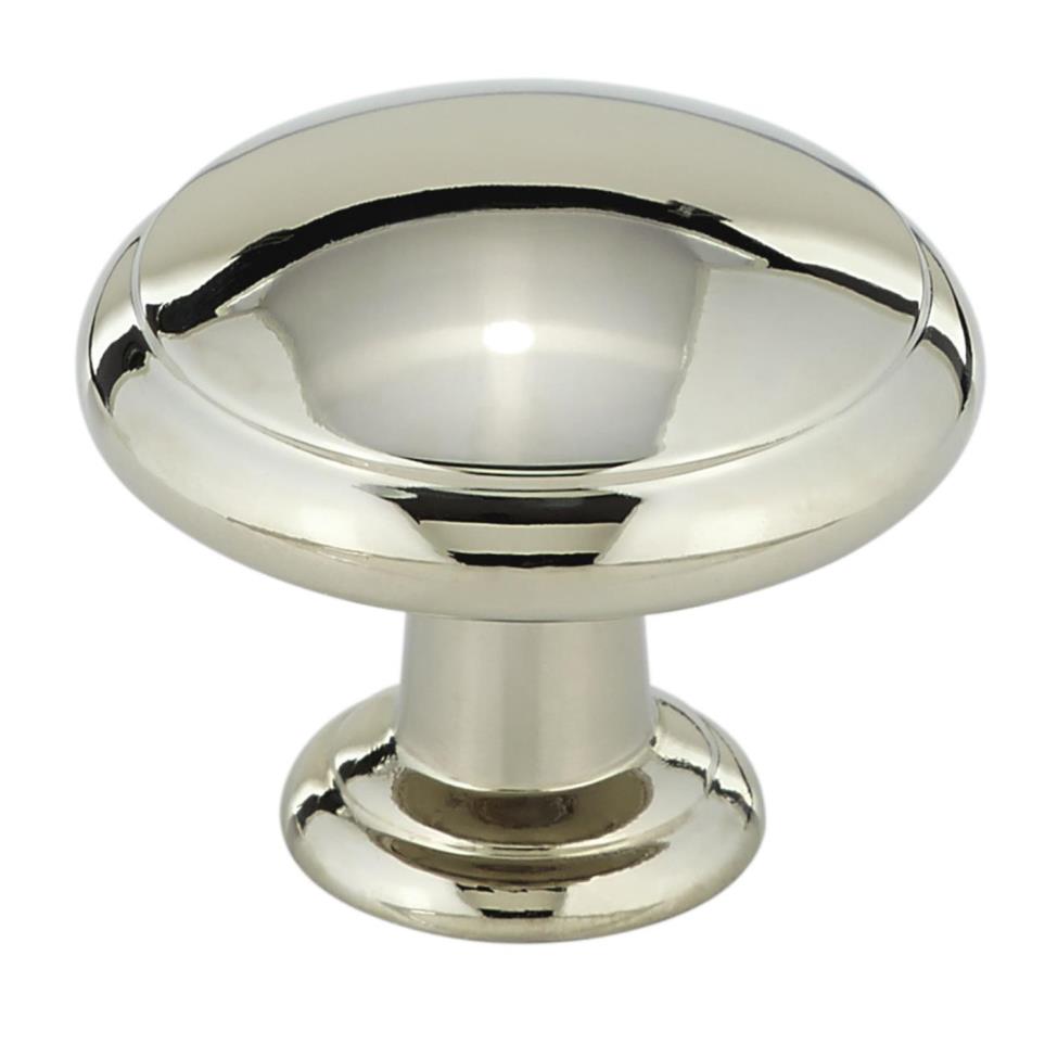 Knob Polished Nickel Nickel Knobs