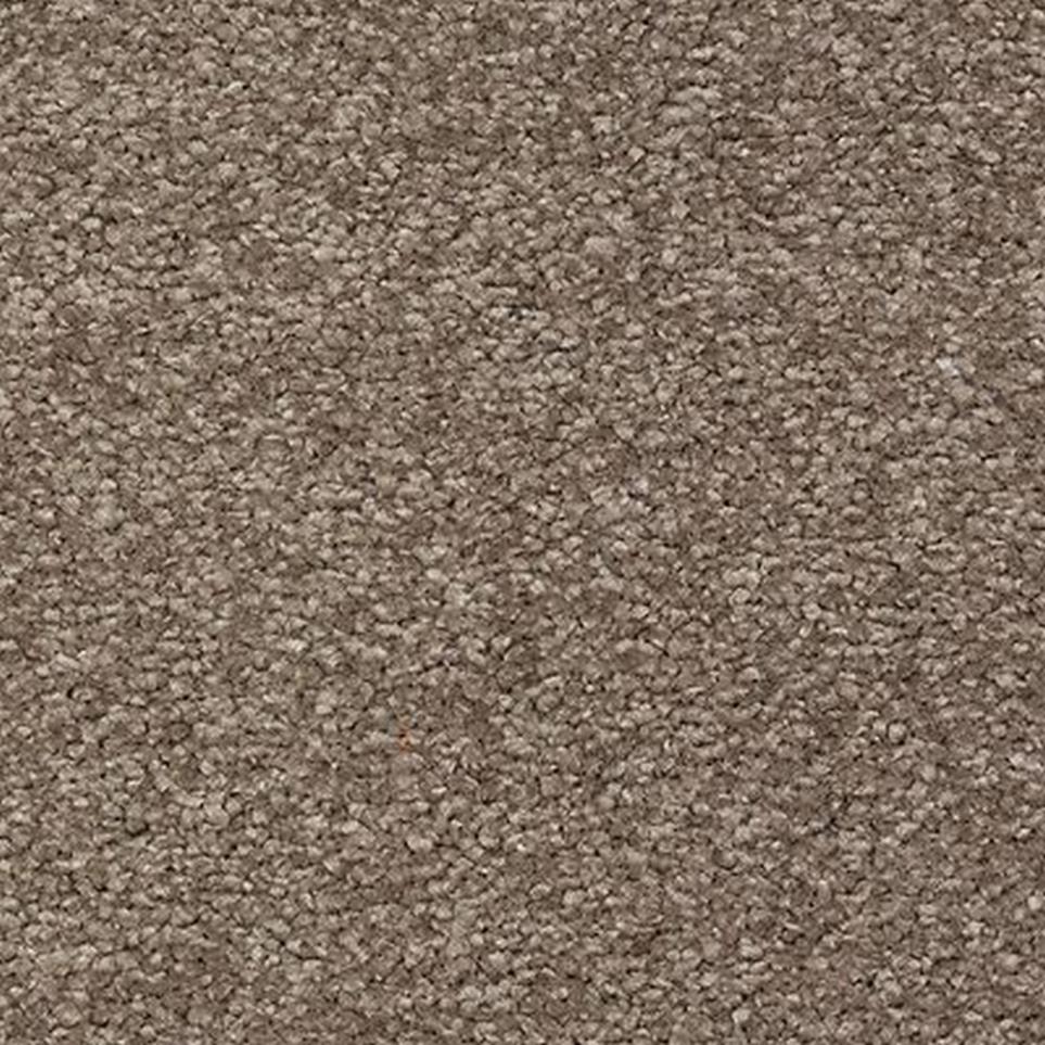 Textured Saxony Crewelwork Brown Carpet