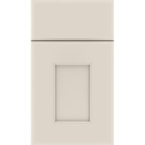 Square Drizzle Paint - White Square Cabinets