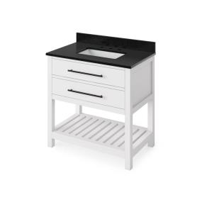 Base with Sink Top White White Vanities