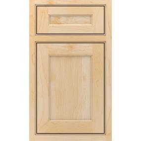 Square Natural Light Finish Square Cabinets