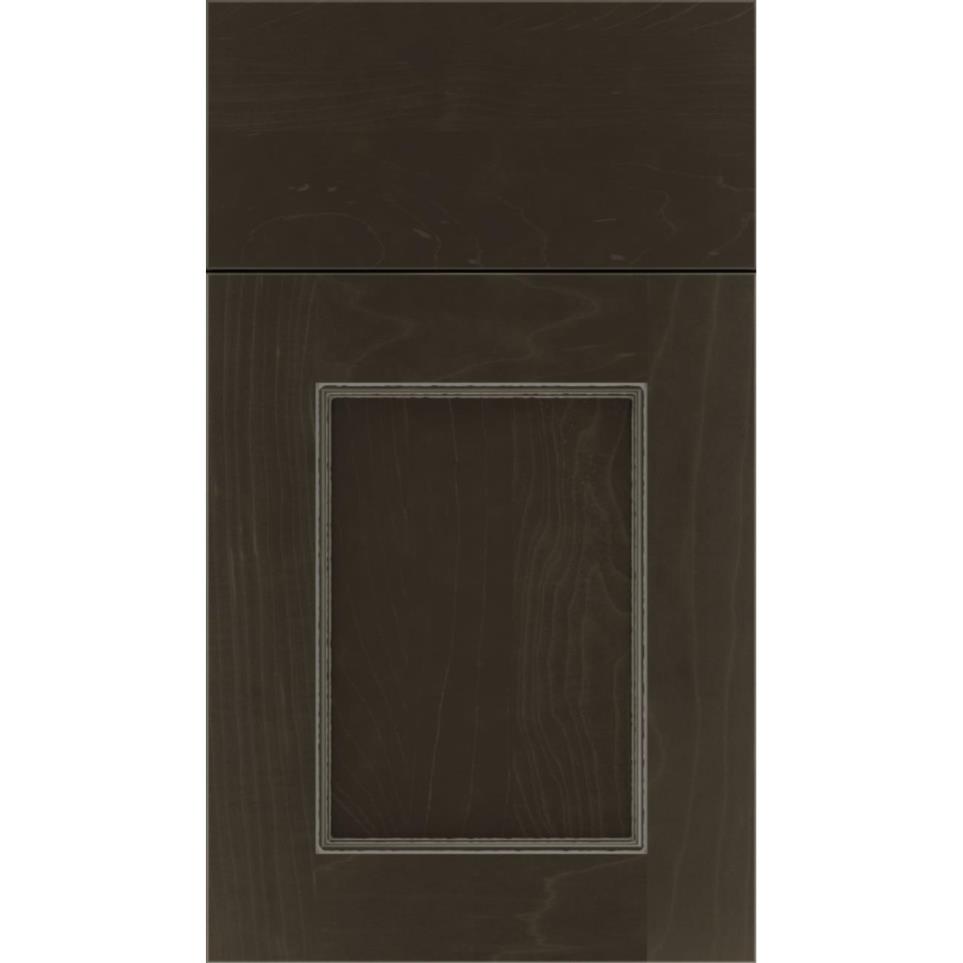 Square Thunder Pewter Glaze Glaze - Stain Square Cabinets