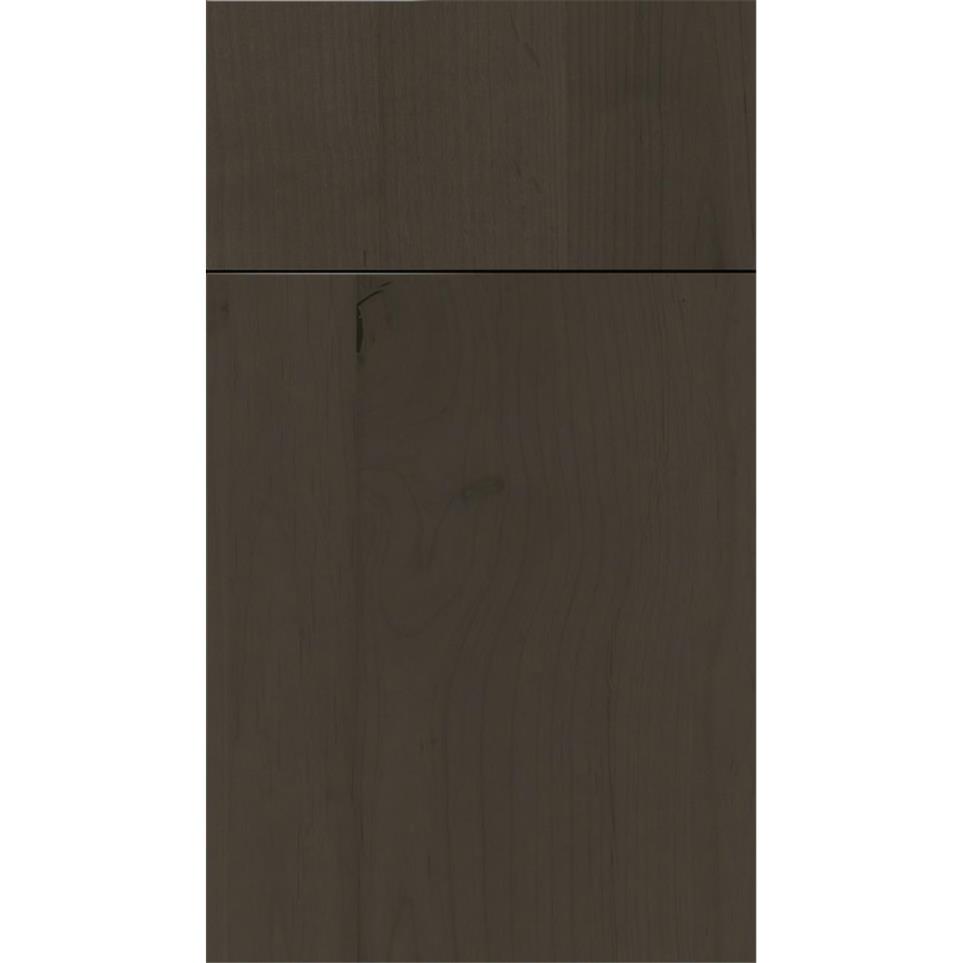 Slab Thunder Dark Finish Slab Cabinets