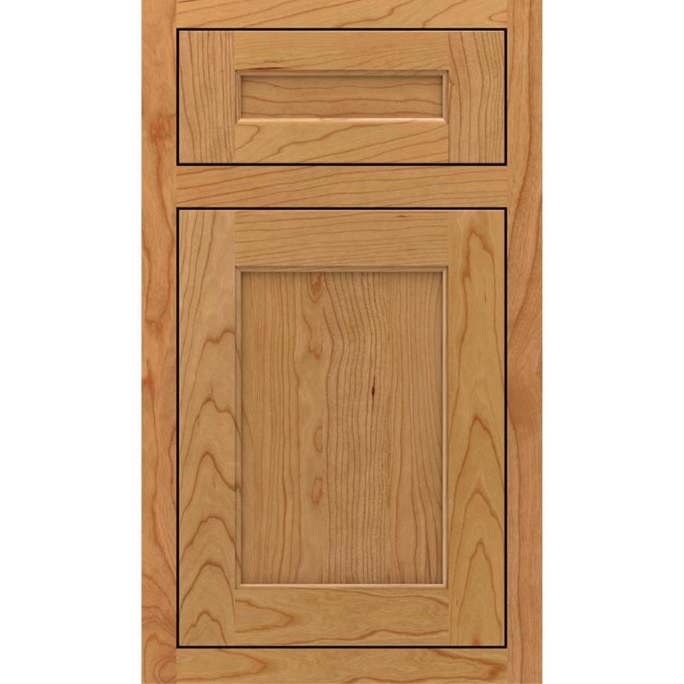 Inset Natural Light Finish Inset Cabinets