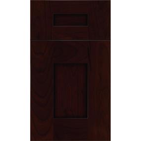 5 Piece Cappuccino Black Glaze Glaze - Stain 5 Piece Cabinets